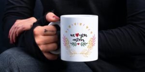 Custom mug with personalized photo